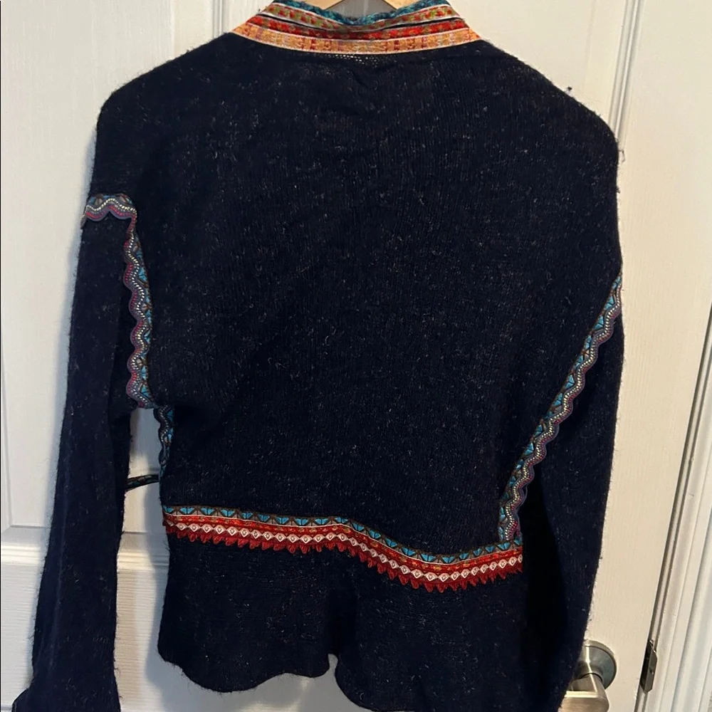 ANTHROPOLOGIE Moth Corn Wind Kimono Cardigan Sz S - Picture 8 of 9
